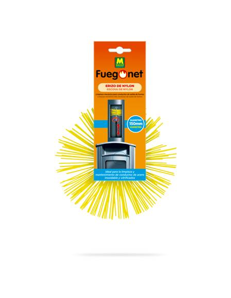Fuegonet Deshollinador Erizo de Nylon Ø 150 mm