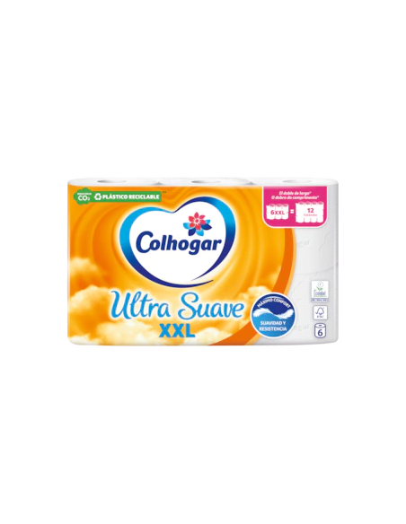 Colhogar Papel Higiénico Ultra Suave XXL 6 Rollos