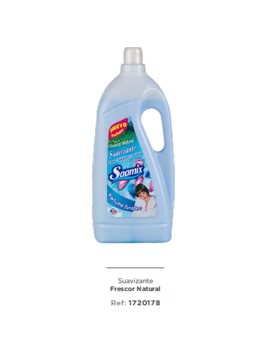 Saamix Suavizante Frescor Azul 4 L