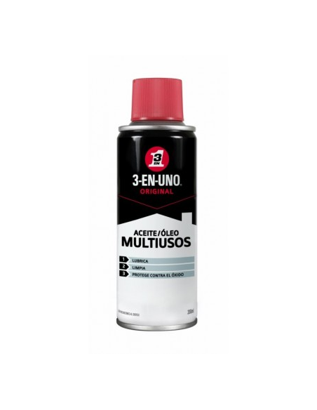 ACEITE LUBRICANTE MULTIUSOS 3 en 1 SPRAY 200 ml