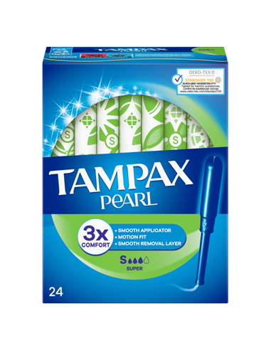 TAMPON TAMPAX PEARL SUPER 24 uds