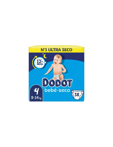 PAÑAL DODOT ETAPAS N-4   0914 kg  38 uds