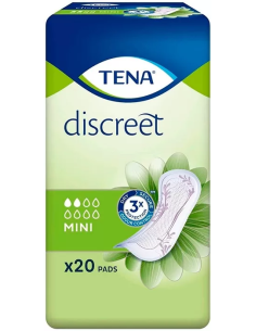 COMPRESA TENA LADY  DISCREET MINI 20 UNIDADES F-40