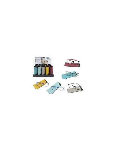 Gafas de Lectura Unisex con Funda Londres Expositor 30 uds