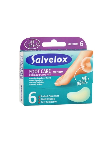 TIRITAS SALVELOX TALONES ESTUCHE 6 uds...