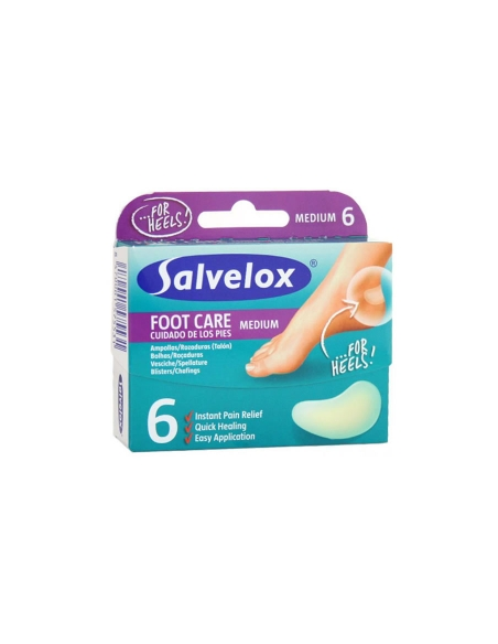 TIRITAS SALVELOX TALONES ESTUCHE 6 uds HIDROCOLOIDE