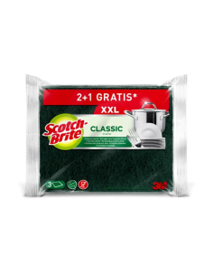 SCOTCH BRITE CLASSIC GIANT ESFREGÃO XXL PACK 21  GRÁTIS 2