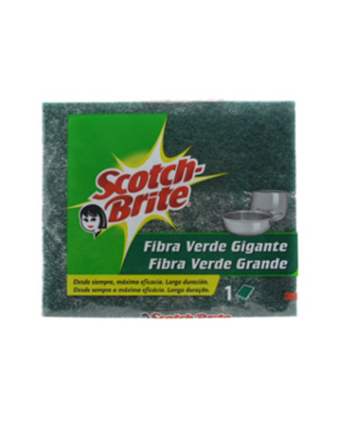 Scotch-Brite Estropajo Fibra Verde Gigante 1 ud