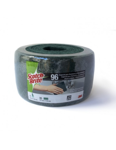 Scotch-Brite Estropajo Fibra Verde 96 Rollo...