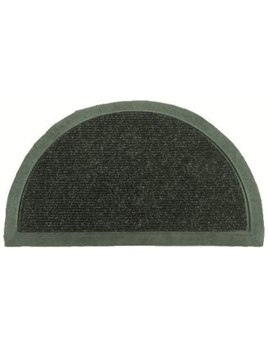 FELPUDO GOMA MOQUETA 40x70 SEMILUNA