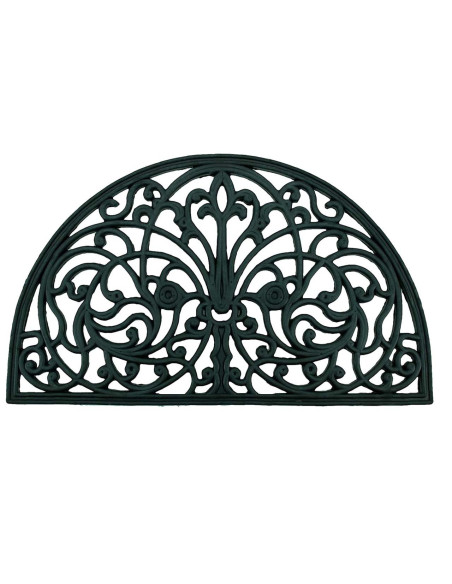 Felpudo Toledo Semiluna 45 x75 Goma y PVC