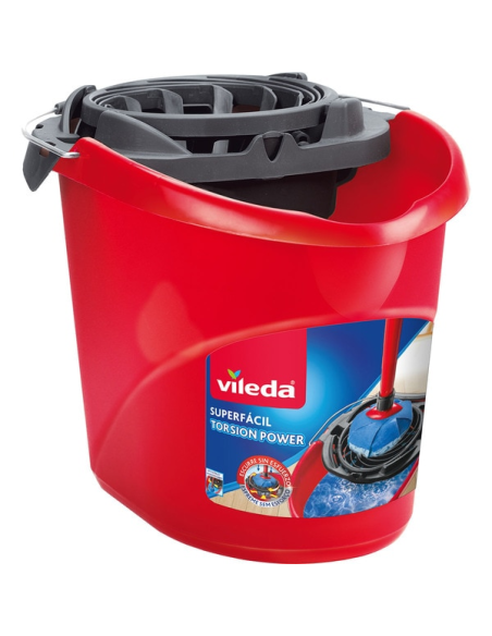 Vileda Cubo con Escurridor Superfácil 10 L