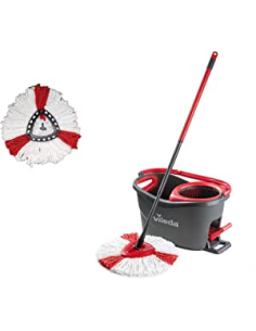Vileda Set Fregona y Cubo Rotativo Turbo Smart 2