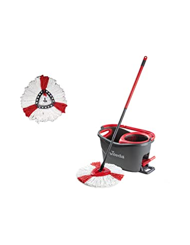 Vileda Set Fregona y Cubo Rotativo Turbo Smart