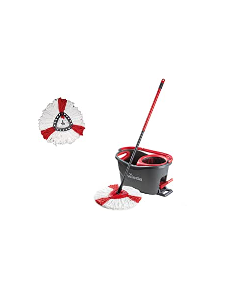 Vileda Set Fregona y Cubo Rotativo Turbo Smart