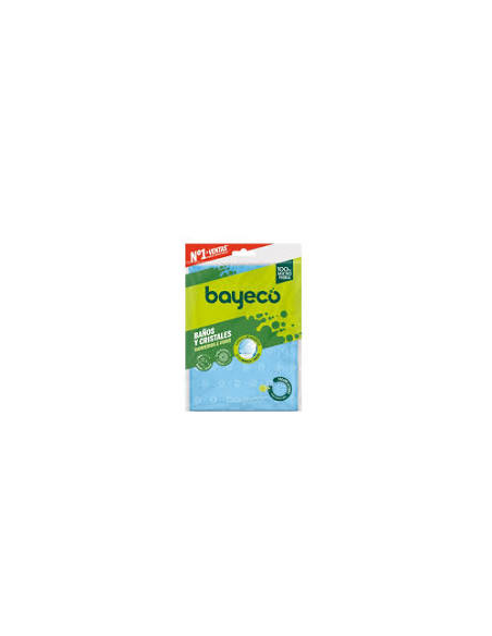 Bayeco Bayeta Microfibra Baños y Cristales 40x40 cm