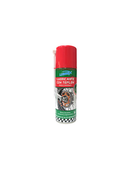 Lubrex Aceite Lubricante Cadenas con Teflón Spray 200 ml