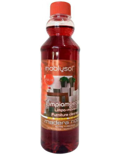 Moblysol Limpiamuebles Rojo Maderas Oscuras 500 ml 2