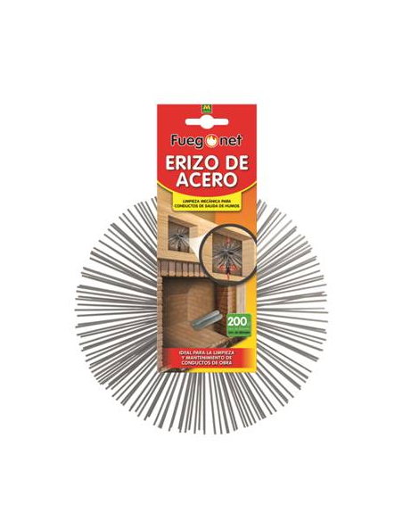 Fuegonet Deshollinador Erizo de Acero Ø 200 mm