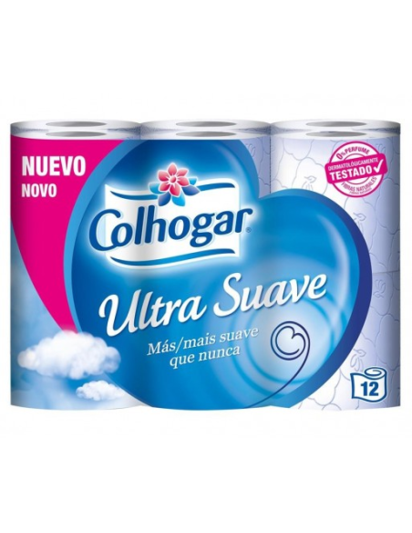 Colhogar Papel Higiénico Ultra Suave Original 2 Capas 12 Rollos