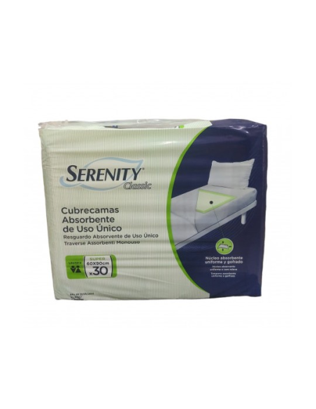 Serenity Classic Salvacamas Super 60 x 90 cm 30 uds