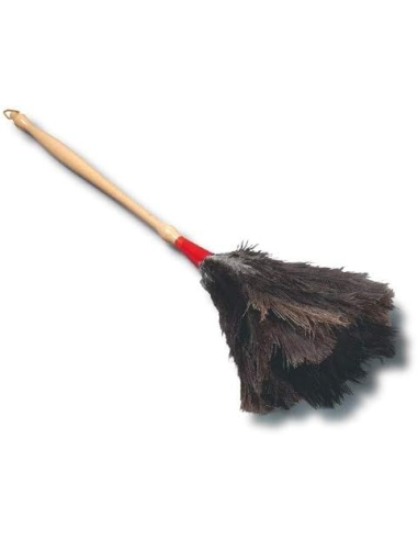 PLUMERO AVESTRUZ 1ª CALIDAD Nº 4-A MANGO TORNEADO