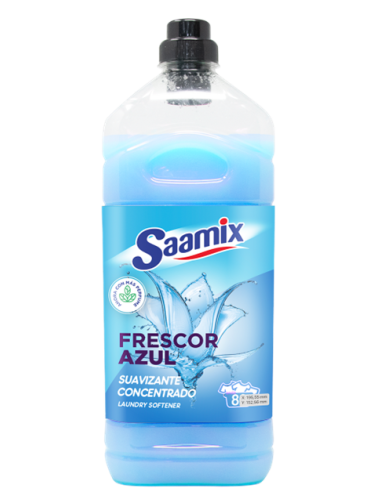 Saamix Suavizante Concentrado Frescor Azul 2 L