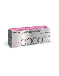 Bobina de Lana de Acero 150 g, grano fino 0000