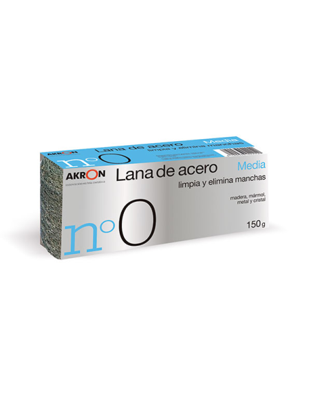 Bobina de Lana de Acero 150 g, grano medio 0