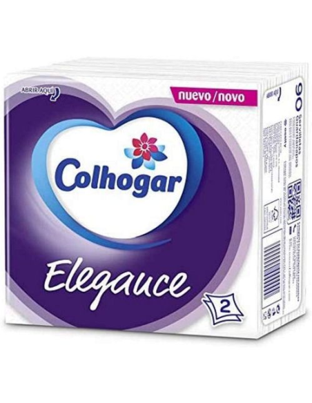SERVILLETAS COLHOGAR 2 CAPAS PAQUETE  90 uds