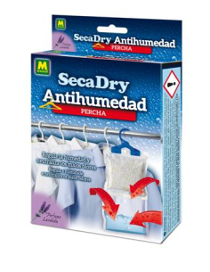 DESHUMIDIFICADOR SECA DRY PERCHA ANTIHUMEDAD 210 grs