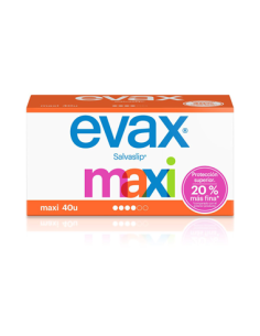 SALVA SLIP EVAX MAXI 40 uds