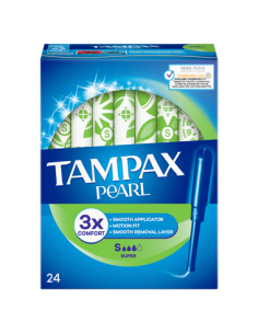 TAMPON TAMPAX PEARL SUPER 24 uds