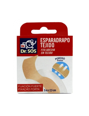 ESPARADRAPO DR SOS  5 x 2,5 TEJIDO