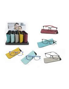GAFAS LECTURA UNISEX CON FUNDA Expositor 30 uds LONDRES