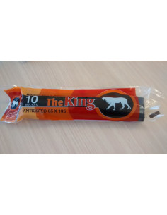 BOLSA BASURA KING 85 x 105 PAQUETE  10 GALGA 130