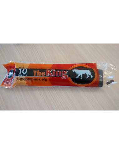 BOLSA BASURA KING 85 x 105 PAQUETE  10 GALGA 130