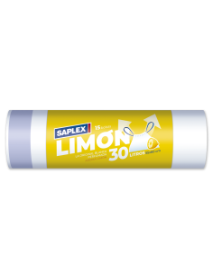 BOLSA BASURA SAPLEX 55x60 PAQUETE  15 uds FACIL PERFUMADA