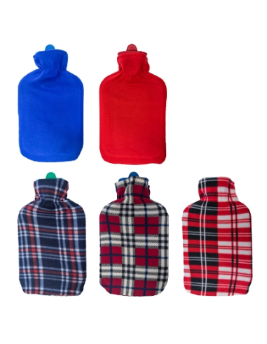 Dintex Bolsa de Agua Caliente Forrada Polar 2 L