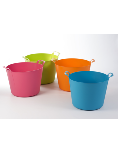Plastiken Capazo Nature 26 L Surtido Colores