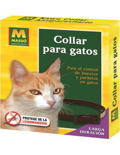 Masso Collar Antiparasitario para Gatos