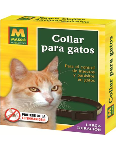 Masso Collar Antiparasitario para Gatos