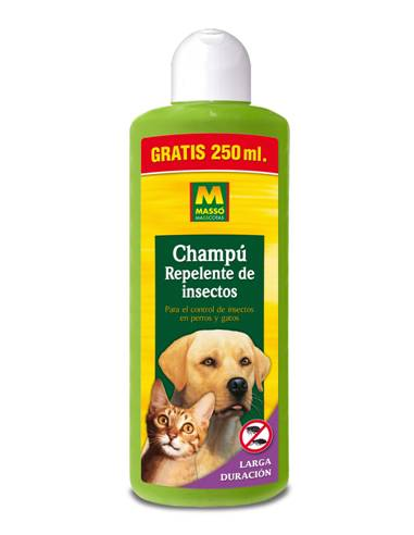 Masso Champú Mascotas Repelente de Insectos 1 L