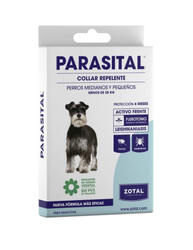 COLLAR PARASITAL PERROS PEQUEÑOSMEDIANOS