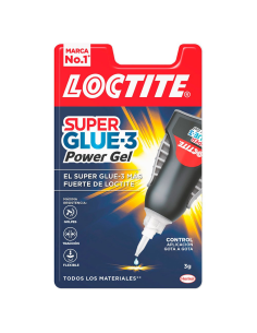PEGAMENTO Loctite SuperGlue-3 Power Gel Bl 3 GR
