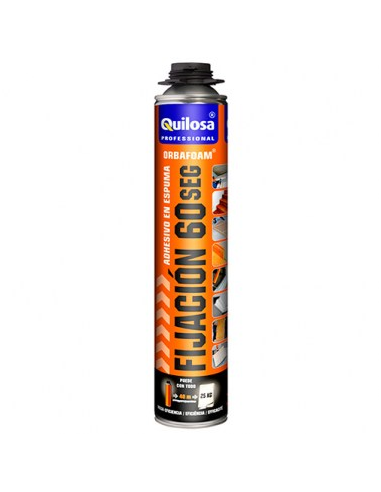 ADHESIVO ESPUMA 60 SEGUNDOS 750 PISTOLA