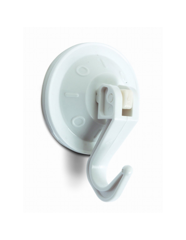 COLGADOR VENTOSA 5052 BLISTER 2 uds MEDIANA BLANCO