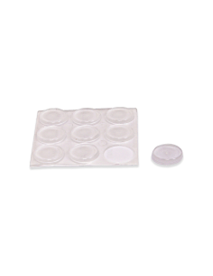 GOTA PROTECTOR ADHESIVO GRANDE BLISTER 9 uds  TRANSPARENTE