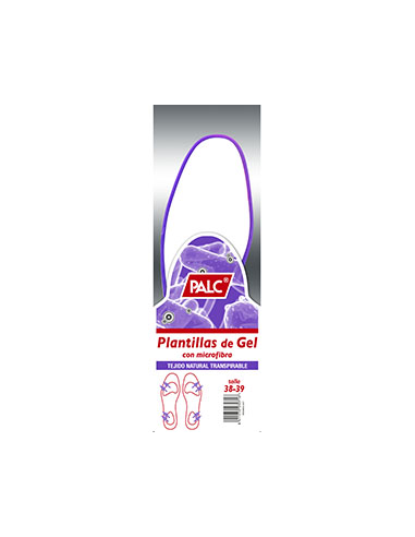 PLANTILLA PALC GEL ACTIVO MULTITALLA 41-46