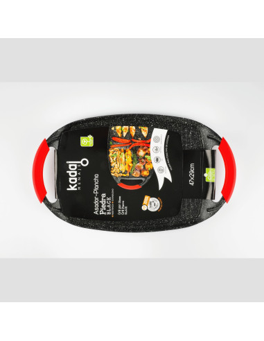 GRELHADOR DE PEDRA PRETA 20247